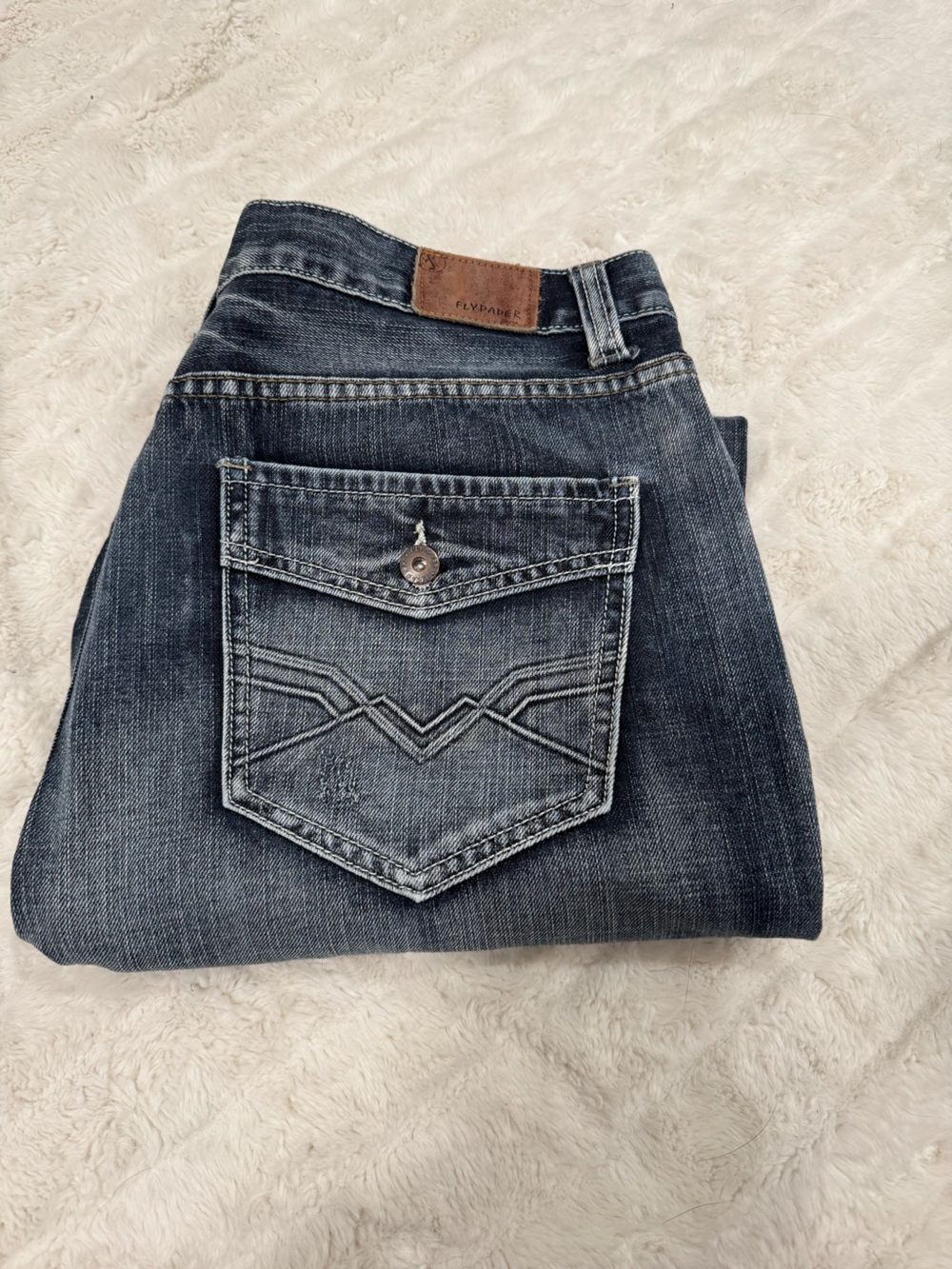 Flypaper Dark Wash Boot Cut Jeans - W36 L30